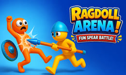 Ragdoll Arena! Fun Spear Battle!
