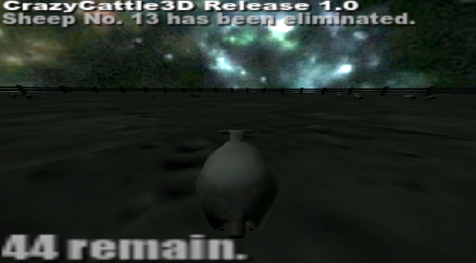 Crazy Cattle 3D in Space